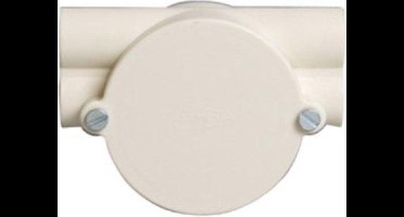 Attema las 4 weg doos 16mm (5/8 ) dubbel links en dubbel rechts met label
