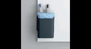 Sigel pennenbak voor glasmagneetbord van 3 tot 5mm 75x94x51mm S antraciet