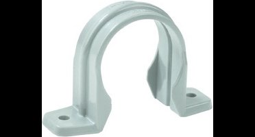Dyka Zadels PVC grijs 32mm