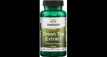 Supplementen - Green Tea Extract 500mg - 60 Capsules - Swanson -