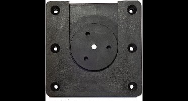 Dartbord Ophangsysteem – Universele Dartbord Bevestiging – Eenvoudig Roteren & Verwisselen – Stevige Wandmontage – Longfield