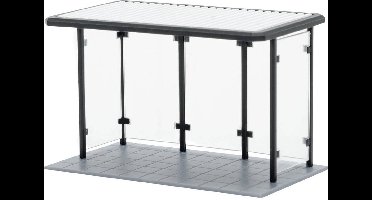 Kibri 38179 H0 Bushalte met plat dak