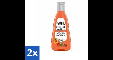 2 x Guhl - Shampoo - Heerlijke Verzorging - 250 ml - Haarverzorging - Shampoo - Guhl - Conditioner - Glanzend Haar