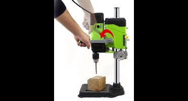 Boormachine – Tafelboormachine – Boorstandaard – Werkbankboormachine – Boorpers – 800W Motor – 6 Snelheden Instelbaar