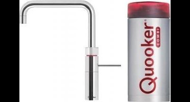 Quooker Fusion Square - RVS - COMBI Reservoir- 3 in 1