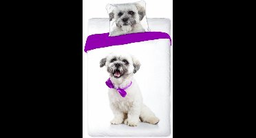Dekbedovertrek My dog Maat: 1-Persoons 140x200 + 1 Sloop