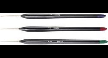 ZAHN Pinsel E10710-15 Modelbouwpenseel Marter 3-delig