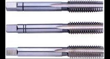 Eventus by Exact 10092 Handtapset 3-delig Metrisch M2 0.4 mm Rechtssnijdend DIN 352 HSS 1 set(s)