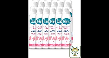 12 x Odorex - Deo Spray - Sensitive Care - Zacht voor de Huid - 150 ml - Gevoelige Huid - Deo Spray - Zachte Huidbescherming - Alcoholvrij Deodorant - Bisabolol