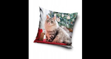 Kerst Kussenhoes Jaśka Velvet 40x40 cm - Feestelijk Design