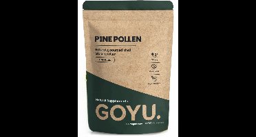GOYU Pine pollen 1000 mg per dagdosering 80 Capsules - Dennenpollen - Vegan - Zonder toevoegingen - Lab getest - 50 dagen voorraad per zakje