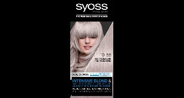 SYOSS Color Blond Cool Blonds 10-55 Ultra Platinum Blond Haarverf - 1 stuk