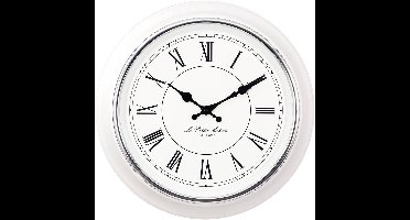 Mebus 19233 Wandklok Kwarts 40 cm x 5 cm Wit
