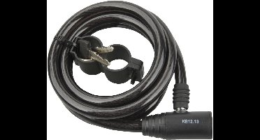 FISCHER FAHRRAD 85848 Kabelslot Zwart Sleutelslot