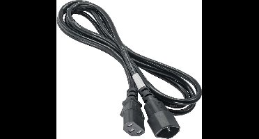 Akyga AK-PC-03A - Voedingskabel - IEC C13 - IEC C14 - 1.8 m