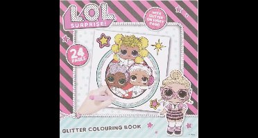 L.O.L Surprise Kleurboek- Glitter - Glitter kleurboek - Kleuren