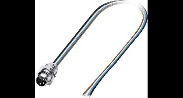 Phoenix Contact 1693762 Sensor/actuator steekconnector M12 Aantal polen: 4 Stekker, inbouw 0.50 m 1 stuk(s)