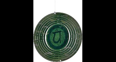 Windspinner - groen - hart chakra - nature's melody - Ø13 cm - CCS05HE