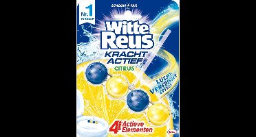 Witte Reus Toiletblok Kracht Actief Citrus