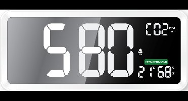 Luchtkwaliteitsmeter - CO2 Meter - Groot display - Technoline WL 1040