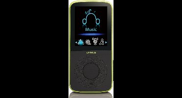 Lenco PODO-153LM - MP3-Speler stappenteller met oordopjes en sportband - Groen