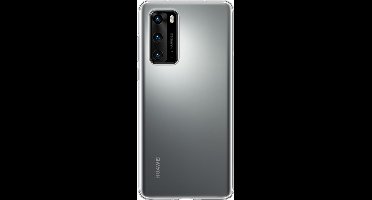 Huawei TPU Case voor de Huawei P40 - Transparant