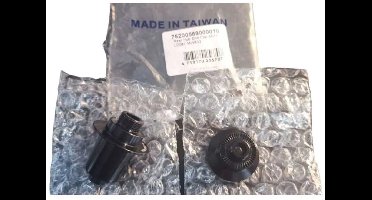 Vision U2081 Mw633 Naafdop 2 Eenheden Zilver
