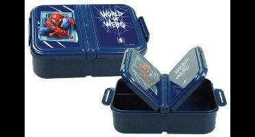 Spiderman World multi-compartiment lunchtrommel, broodbakkendoos