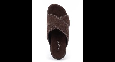 Warmbat Nyah Suede Dames Sandalen - Choco