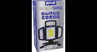 XCell 151274 Accu-werklamp COB LED werkt op een accu 1600 lm