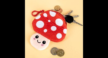 OOTB Kawaii Paddenstoel Portemonneetje