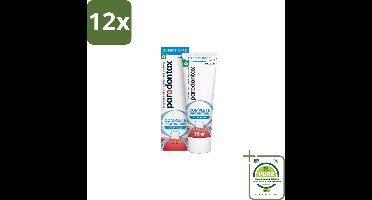 Parodontax Tandpasta Complete Protection Extra Fresh 75 ml - Voordeelverpakking - 12 stuks - Tandpasta - Tandvleesbescherming