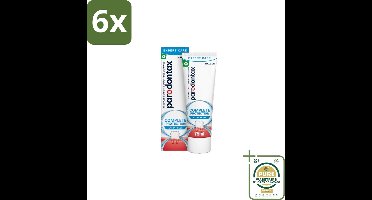 Parodontax Tandpasta Complete Protection Extra Fresh 75 ml - Voordeelverpakking - 6 stuks - Mondhygiëne - Bloedend tandvlees