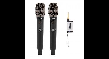 SubZero VOXLINK-Compact Dubbel Draadloos Handmicrofoonsysteem
