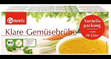Heldere groentebouillonblokjes 3 eenheden - 126g|Clear vegetable bouillon cubes 3 units of 126g|Cubes de bouillon de légumes clairs 3 unités de 126g