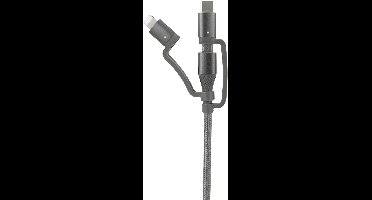 Ansmann USB 3in1 data- en laadkabel 120 cm