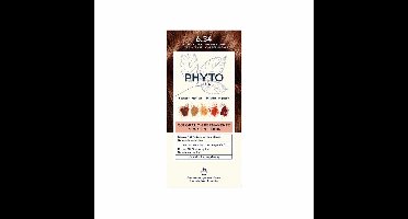 Permanente kleur Phyto Paris PHYTOCOLOR Nº6.34 Rubio Oscuro Cobrizo