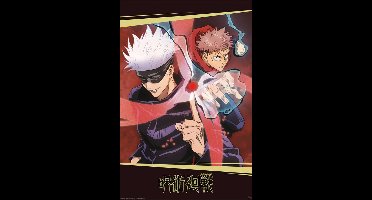 Poster Jujutsu Kaisen - Itadori and Gojo 61x91,5cm