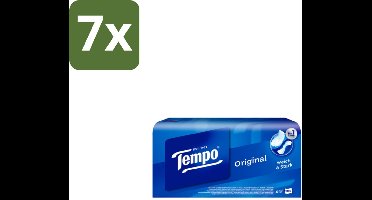 Tempo – Tissues Box – Original - Bulkverpakking - 7 stuks