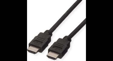 ROLINE HDMI High Speed kabel met Ethernet M-M, LSOH, zwart, 10 m