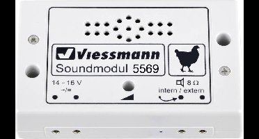 Viessmann Modelltechnik 5569 Geluidsmodule Kippenboerderij Kant-en-klare module