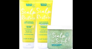 Umberto Giannini - Scalp Restore Set - 250+250+200ml