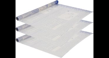 Boeklon kaftfolie zelfklevend - 3x - 250 x 33 cm - Boeken kaften kaftpapier - lamineerfolie