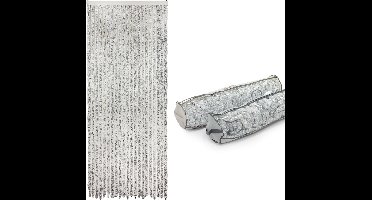 MaxxHome Kattenstaart Vliegengordijn - Deurgordijn - 100x230cm - Grijs