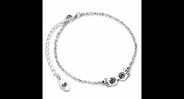 The Carat Shop - Harry Potter - Zilveren Luna Bril Bedelarmband