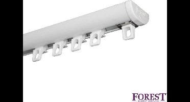 Forest DS - Premium gordijnrails - 300cm(2 x 150cm) standaard pakket - plafond