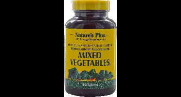 Mixed Vegetables (180 Tablets) - Nature's Plus