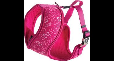 Rogz Lapz Trendy Wrapz Harnas Bones Roze 39x52 cm