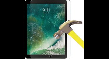 Screenprotector geschikt voor iPad Pro 12.9 Inch (2017) - Tempered Glass Screenprotector Transparant 2,5D 9H (Gehard Glas Screen Protector - 0.3mm)