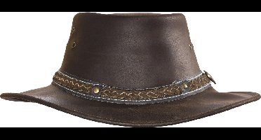 Relags leren hoed Wilsons bruin Maat XL